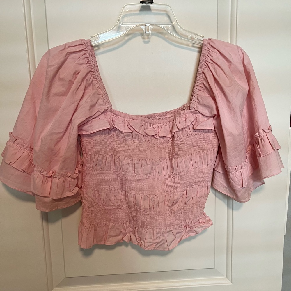 Pink top